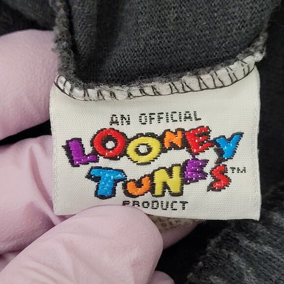 Vintage 1996 Looney-Tunes Tweety Sweat Shorts Womens M USA - Picture 4 of 16